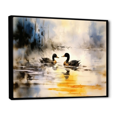 " Ducks In Pond III "