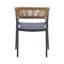 Ixia Outdoor Stacking Patio Dining Armchair-788243771