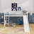 Twin Loft Bed With Slide And Ladder-1874897065