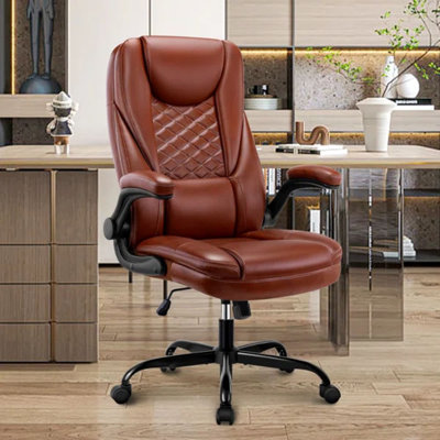 Fauteuil de direction ergonomique avec accoudoirs rabattables Loriece