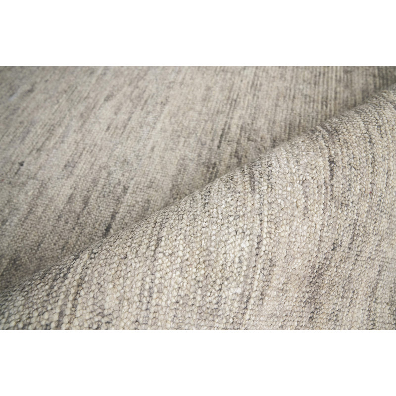 Catalina Hand-Loomed Synthetic Gray Area Rug, Rectangle 2' x 3'