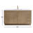 60'' Single Bathroom Vanity with Acrylic Top
