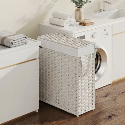 Laundry Basket With Lid And Handles