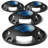 Solar Powered Integrated LED Metal Deck Light Pack-38327643