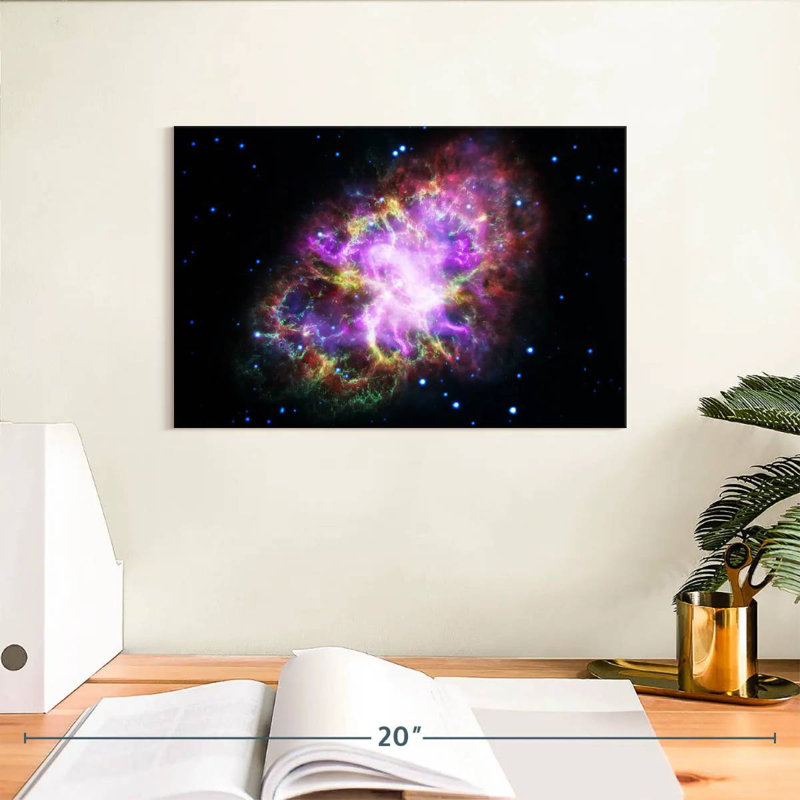 Oberle Sparkling Crab Nebula, 8" H x 12" W