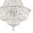 Ingrit 15 - Light Steel Dimmable Empire Chandelier