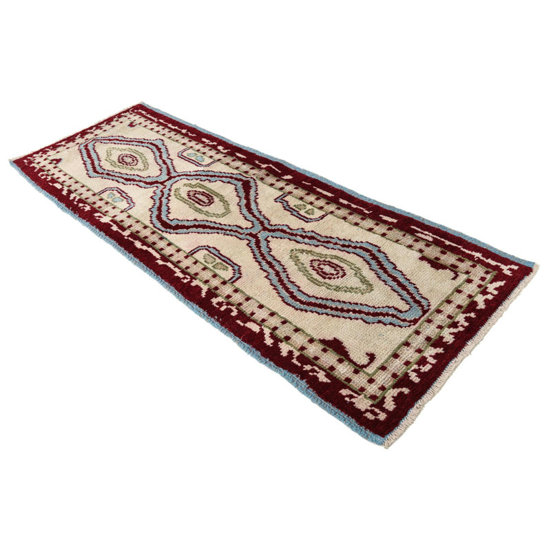 Tapis de couloir ivoire