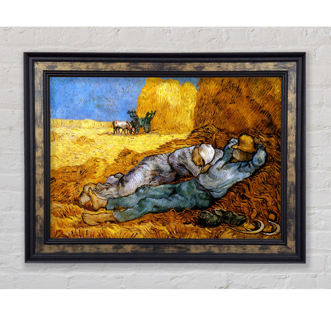 Van Gogh Heuballen - Einzelner Bilderrahmen Kunstdrucke