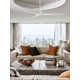 52" Willow 3 - Blade Standard Ceiling Fan with Remote Control