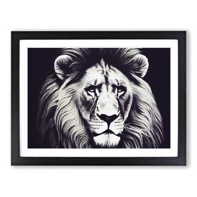 Select Lion - Single Picture Frame Painting