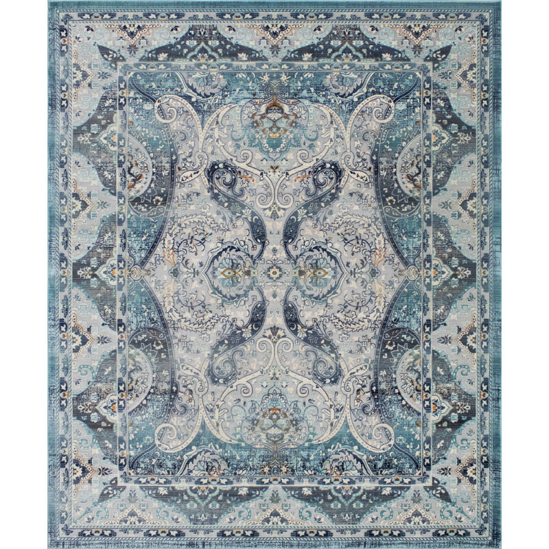 Mosely Oriental Indoor Rug, Rectangle 3' x 5'3"
