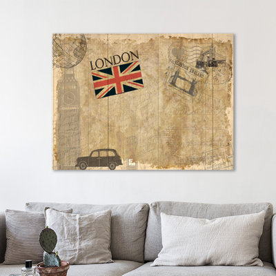 " Postcard London " by Kimberly Allen