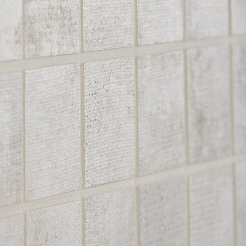 Carreau de mosaïque pour mur et plancher en porcelaine 2 po x 2 po Marken, Beige