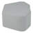 Upholstered Petal Ottoman 12" Height-101545403