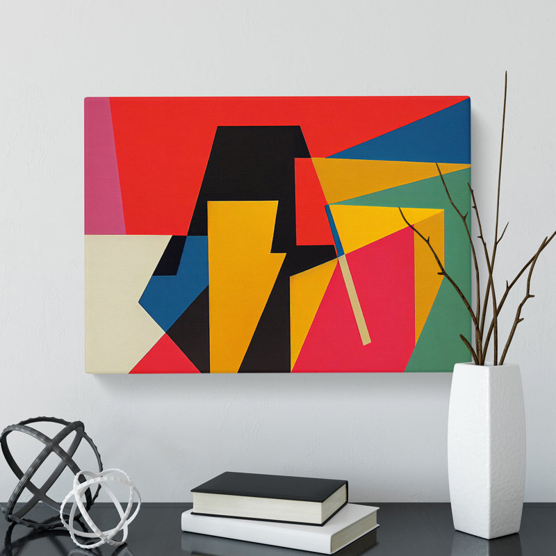 Art Suprematism Vol.5 Abstract - Wrapped Canvas, 50cm H x 76cm W x 3cm D