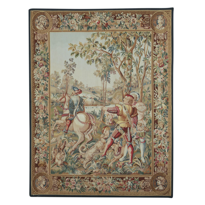 Hand-Knotted High-Quality Red Area Rug