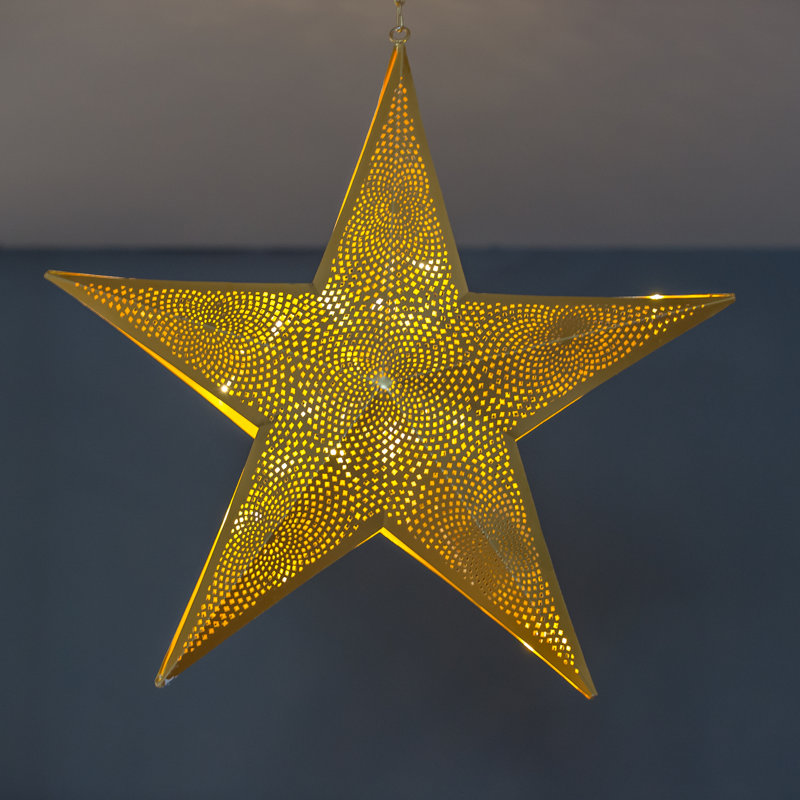 Itzel - Light Gold LED Unique/Statement Pendant