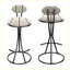 Ensemble de 2 tabourets de bar modernes avec repose-pieds-2057022721-2057022720