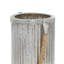 Porte-votive en fer et verre