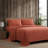Eddie Bauer Deep Pocket Cotton Peached Percale Sheet Set-105625644-105625639