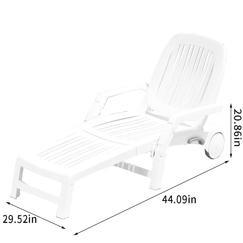 Dametta Outdoor Chaise Lounge
