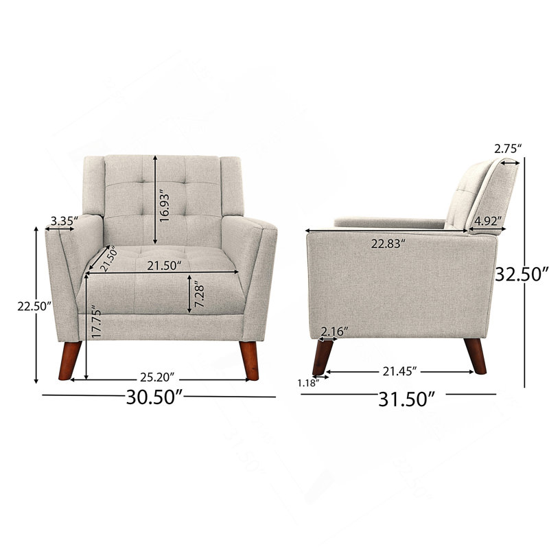 Fauteuil Mid-Century