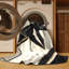 Tapis beige lavable à la machine Hamilton Anubis Glam-131754899