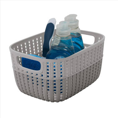 Sterilite 1660 - Small Stacking Basket White 16608008