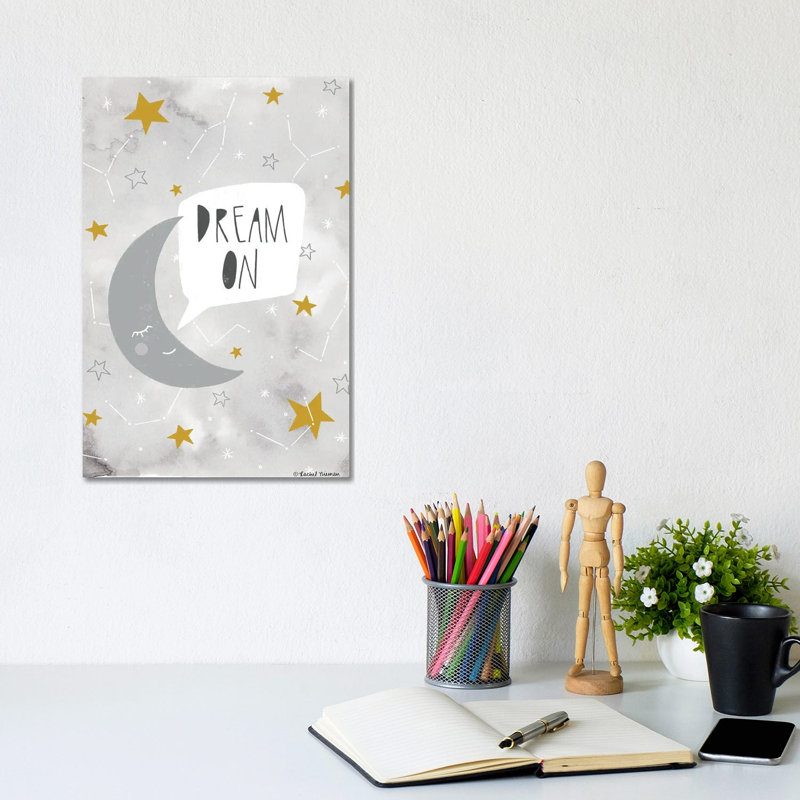 Dream On 1 Piece Wall Art on Canvas, 20.32 cm H x 30.48 cm W, Canvas
