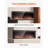 Wrought Studio™ Black Electric Fireplace-679524965