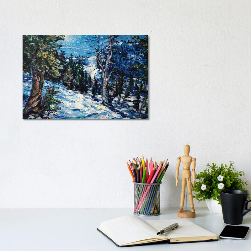 Mammoth Mountain 1 Piece Wrapped Canvas Painting, 20.32 cm H x 30.48 cm W