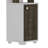 Stylish Bookshelf, White & Walnut, 100% Melamine Coated Particle Board, Thickness: 0.7 Inches | Modern Design Perfect for Home or Office, Space-Saving & Elegant Storage Solution-1671943871