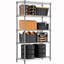 Étagère de rangement Étagère utilitaire Étagère utilitaire à 5 niveaux avec grille métallique pour la maison, la cuisine et le bureau-1128759034-1128758927