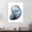 Lavendar Snail 3 - Wrapped Canvas Print-120908458