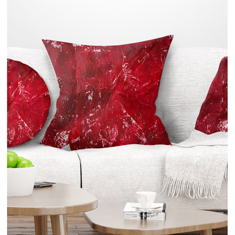 Abstract Throw Pillow, Throw Pillow, 18" x 18"
