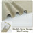 Antonino Linen Textured Blackout Tie Up Curtains Double Layer Thermal Insulated Lined Balloon Roman Shade-799264880-714693489