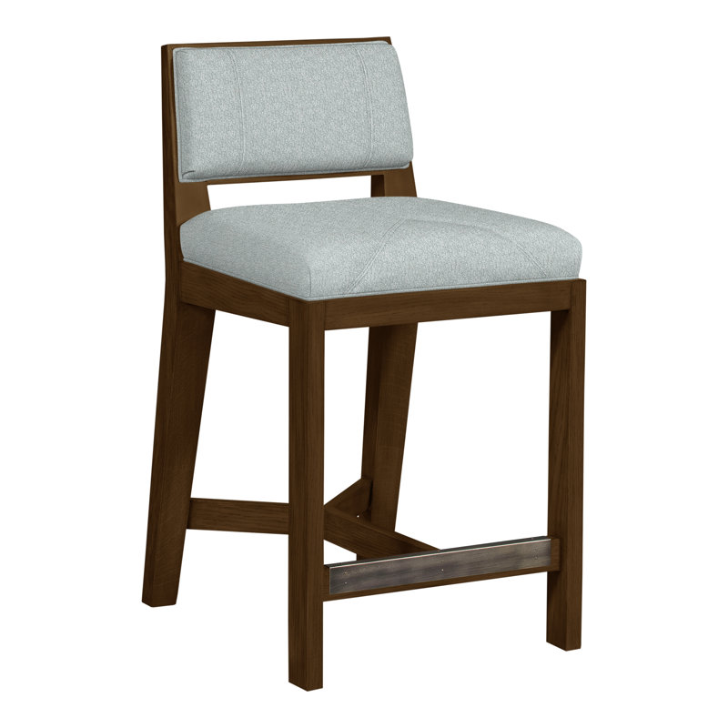 Thom Filicia Solid Wood 26.5" Counter Stool, Havana, Ian Haze