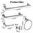 9 - Piece Bathroom Hardware Set-92728920