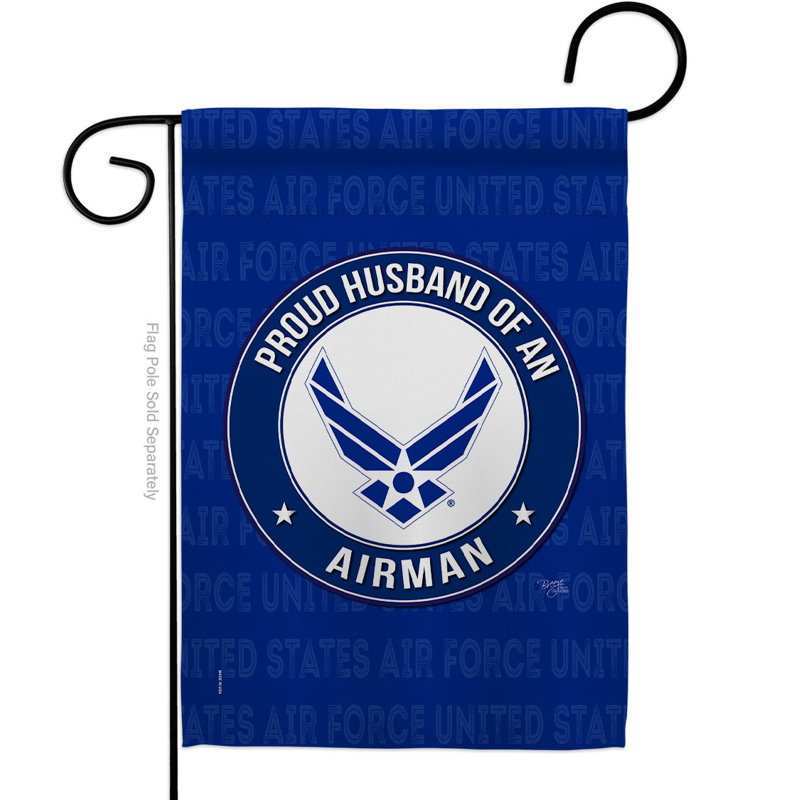 Drapeau de jardin Pride Husband Airman
