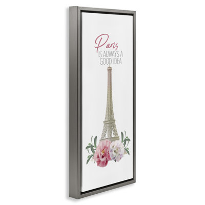 "Paris, bonne idée", tour Eiffel, encadrée par Kim Allen