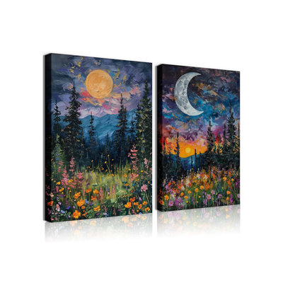 2 Piece Wrapped Canvas Print