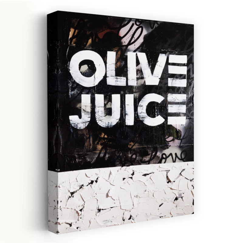 Olive Juice Street Art by Kent Youngstrom - Wrapped Canvas Print, 45.72 cm H x 30.48 cm W