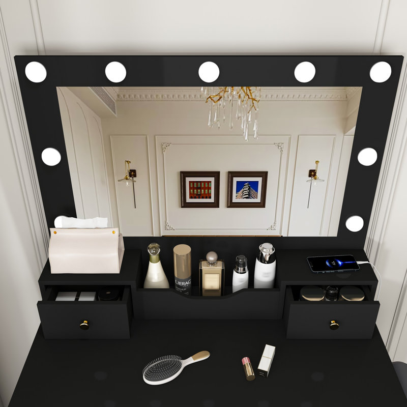 Dressing Table, Black