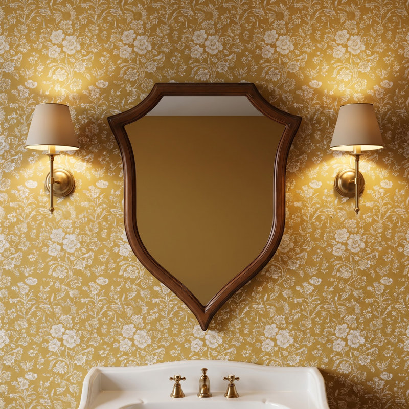 Elizabeth Novelty Solid Wood Mirror