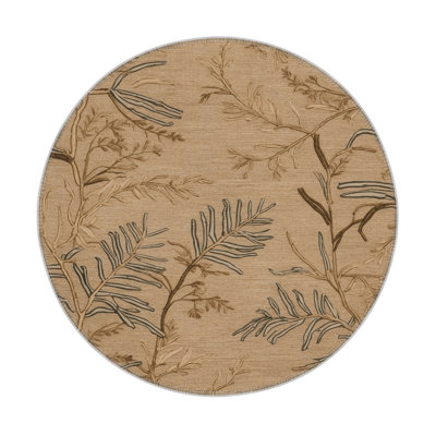 Tapis beige d'intérieur et d'extérieur Nature