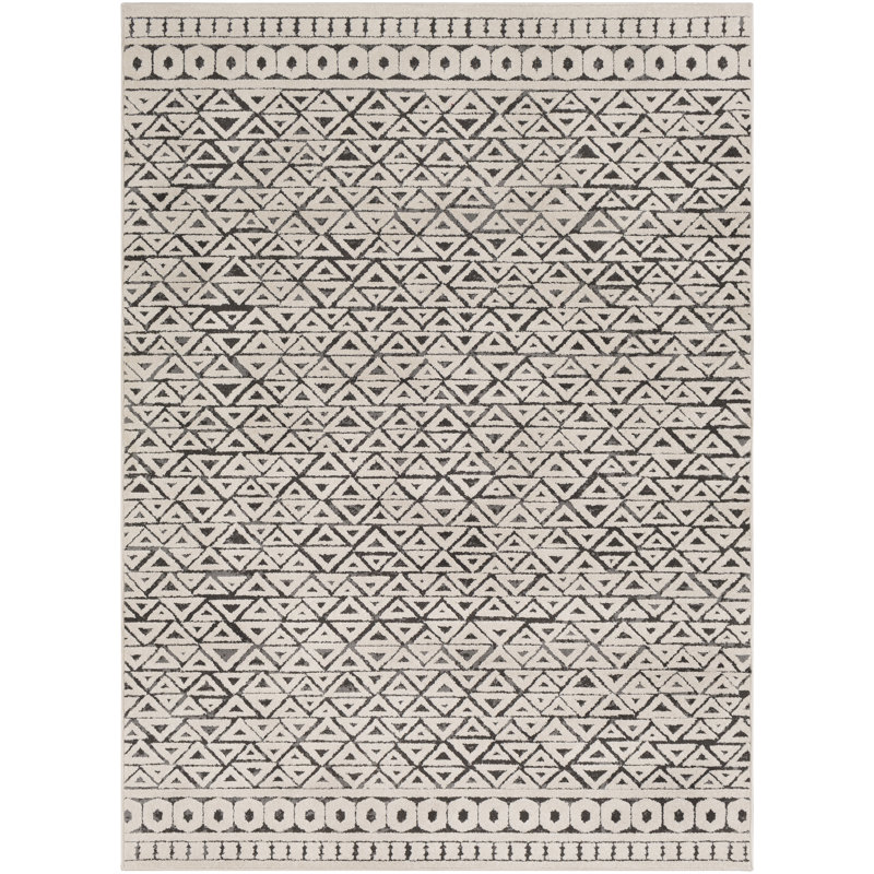 Calvo Geometric Indoor Rug, Rectangle 2' x 3'