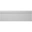 2 H 15/32 po x P 7/16 po x L 96 po, plinthe en PVC TrueCraft, blanc