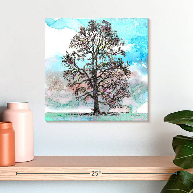 Harnek Tree Line I, H 16 po x l 16 po
