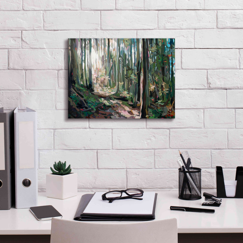 «Forest Light» par Joanne Hastie - reproduction imprimée, L 16 po x H 12 po