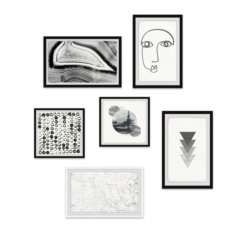 « connect the lines hexaptych »